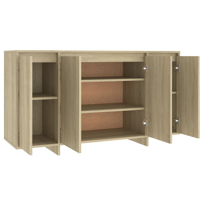 Credenza Rovere Sonoma 135x41x75 cm in Truciolato 809596