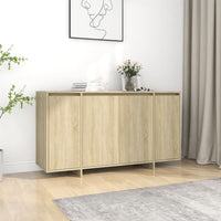 Credenza Rovere Sonoma 135x41x75 cm in Truciolato cod mxl 21121