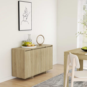 Credenza Rovere Sonoma 120x41x75 cm in Truciolato 809605