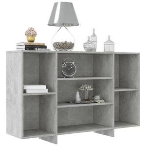 Credenza Grigio Cemento 120x30x75 cm in Truciolato cod mxl 13610