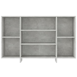 Credenza Grigio Cemento 120x30x75 cm in Truciolato cod mxl 13610