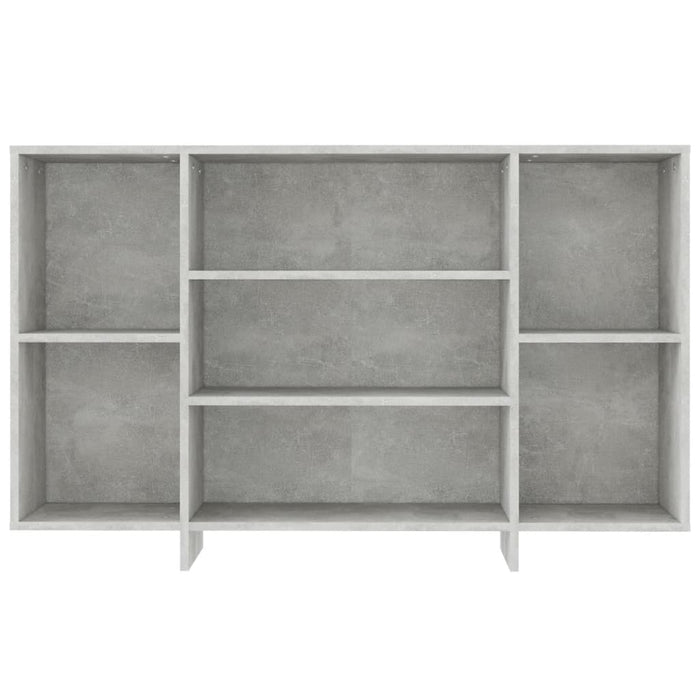 Credenza Grigio Cemento 120x30x75 cm in Truciolato cod mxl 13610