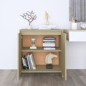 Credenza Rovere Sonoma 70x41x75 cm in Legno Multistrato 809740