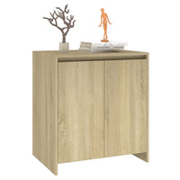 Credenza Rovere Sonoma 70x41x75 cm in Legno Multistrato 809740