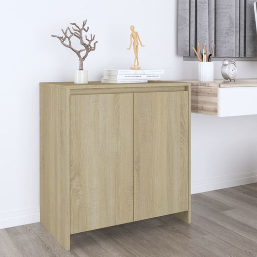 Credenza Rovere Sonoma 70x41x75 cm in Legno Multistrato 809740