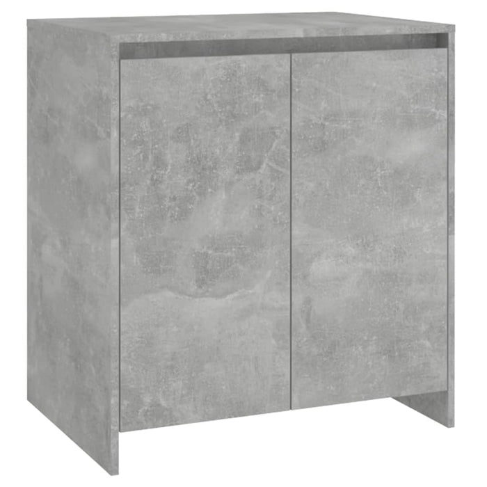 Credenza Grigio Cemento 70x41x75 cm in Legno Multistrato cod mxl 76117