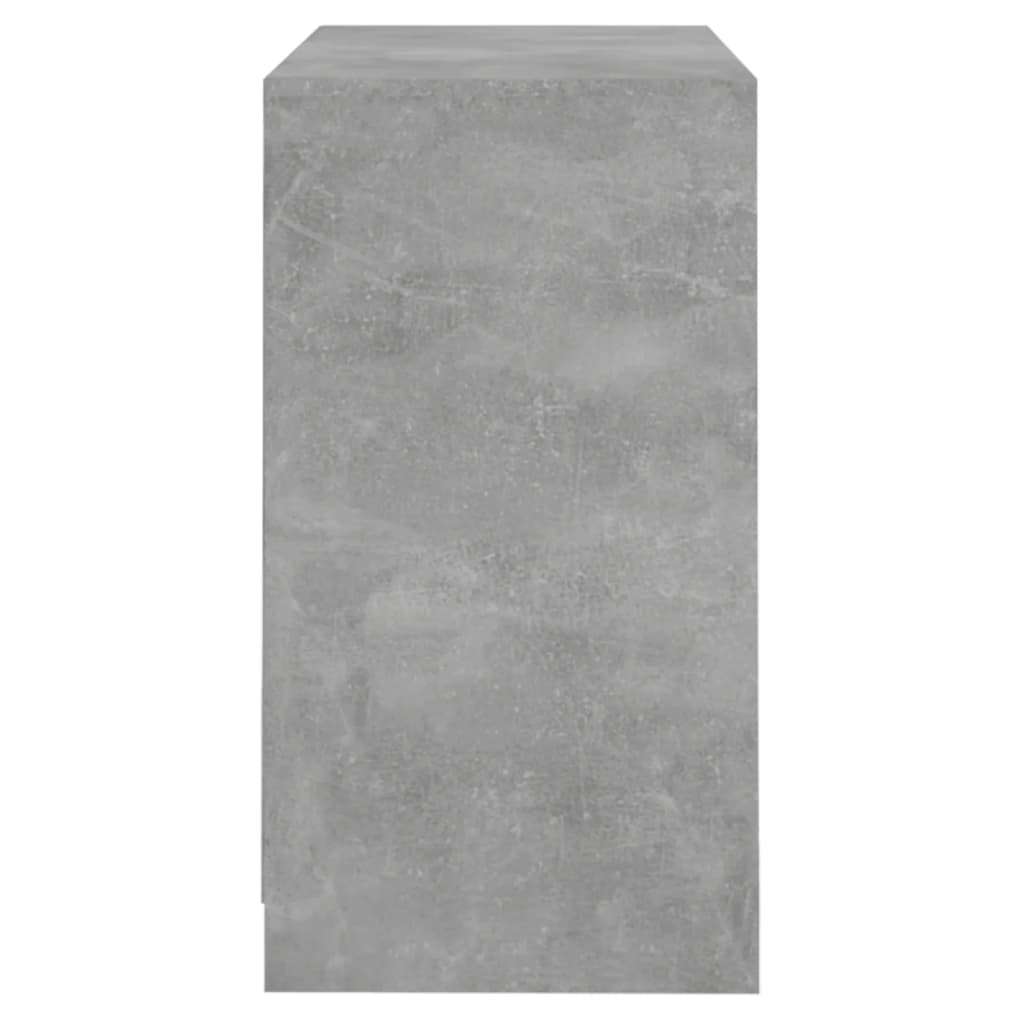 Credenza Grigio Cemento 70x41x75 cm in Legno Multistrato cod mxl 76117