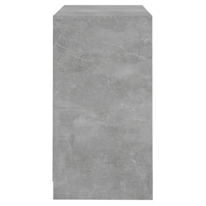 Credenza Grigio Cemento 70x41x75 cm in Legno Multistrato cod mxl 76117