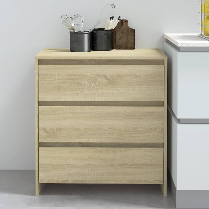 Credenza Rovere Sonoma 70x41x75 cm in Truciolato cod mxl 9549