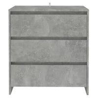 Credenza Grigio Cemento 70x41x75 cm in Truciolato