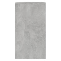 Credenza Grigio Cemento 70x40,5x75 cm in Truciolato 809759