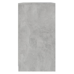 Credenza Grigio Cemento 70x40,5x75 cm in Truciolato 809759