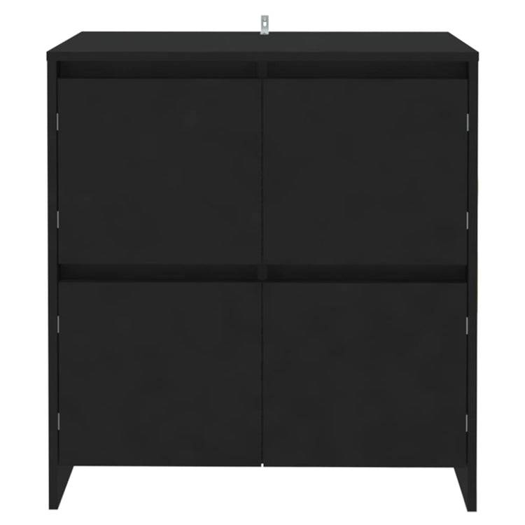 Credenza Nera 70x41x75 cm in Truciolato cod mxl 6102