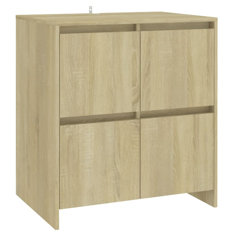 Credenza Rovere Sonoma 70x41x75 cm in Truciolato