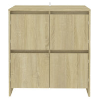 Credenza Rovere Sonoma 70x41x75 cm in Truciolato