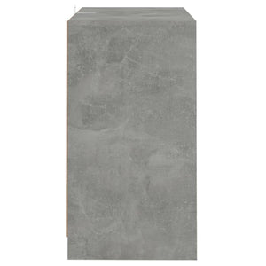 Credenza Grigio Cemento 70x41x75 cm in Truciolato 809768