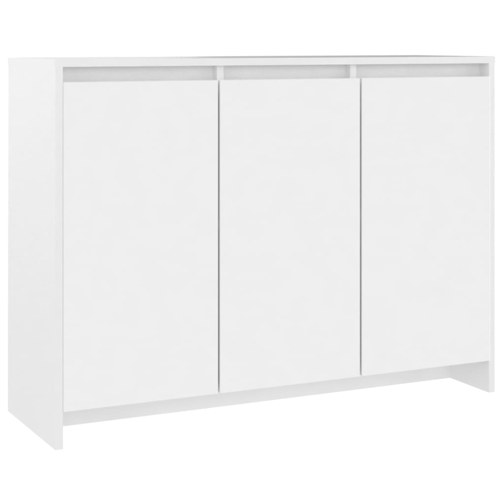 Credenza Bianca 102x33x75 cm in Truciolato cod mxl 14835