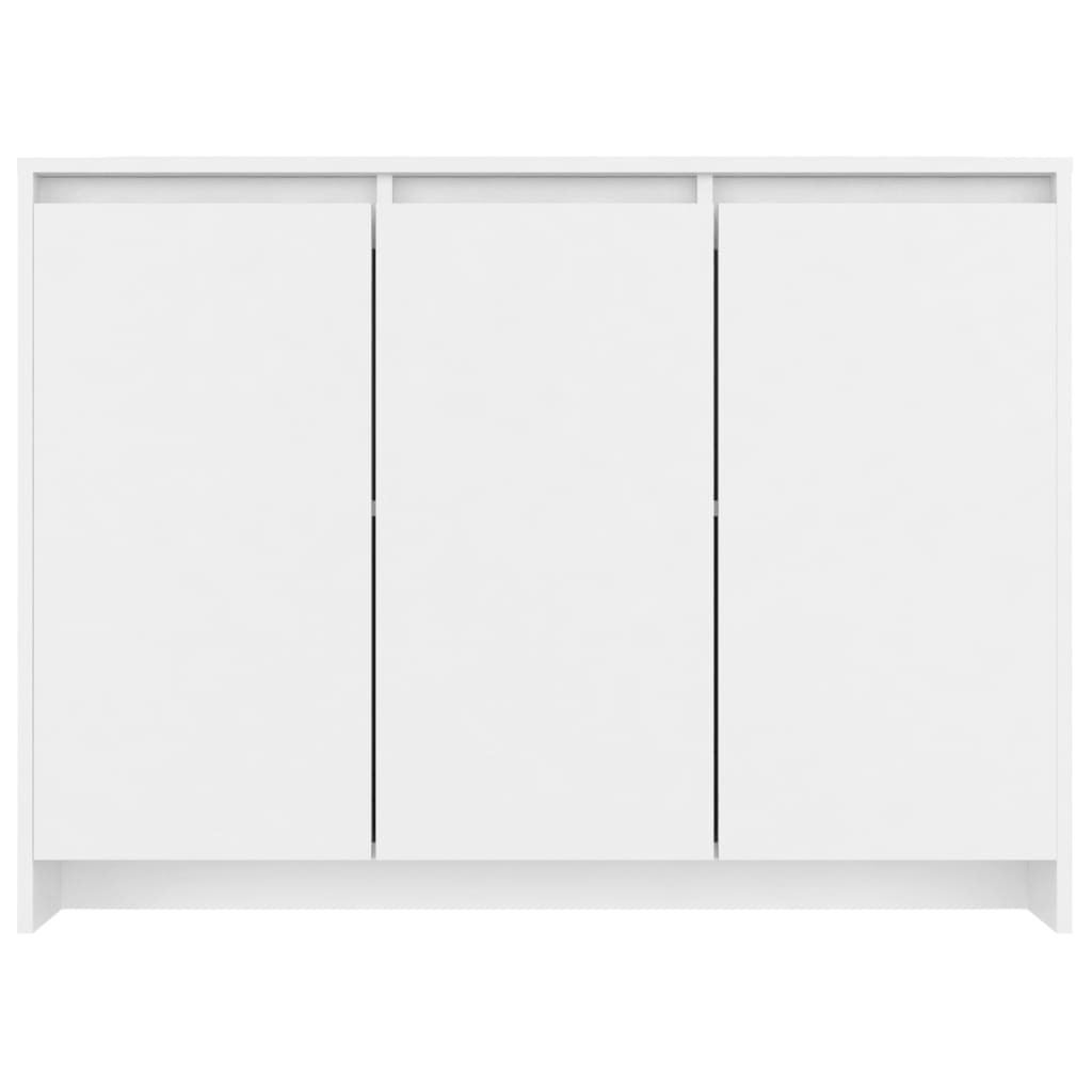 Credenza Bianca 102x33x75 cm in Truciolato cod mxl 14835