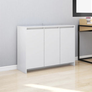 Credenza Bianca 102x33x75 cm in Truciolato cod mxl 14835