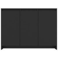 Credenza Nera 102x33x75 cm in Truciolato cod mxl 5584