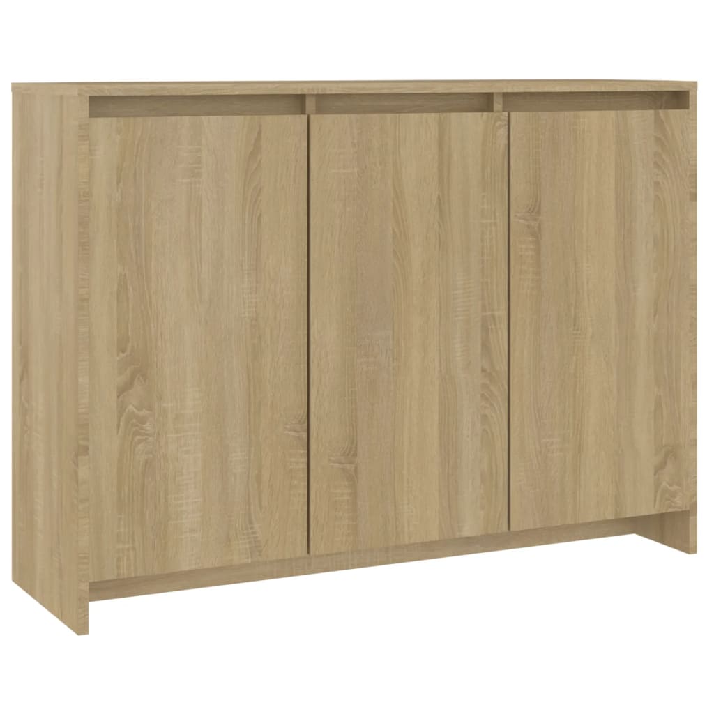 Credenza Rovere Sonoma 102x33x75 cm in Truciolato