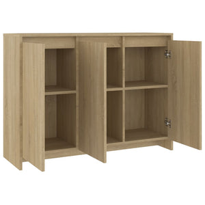 Credenza Rovere Sonoma 102x33x75 cm in Truciolato