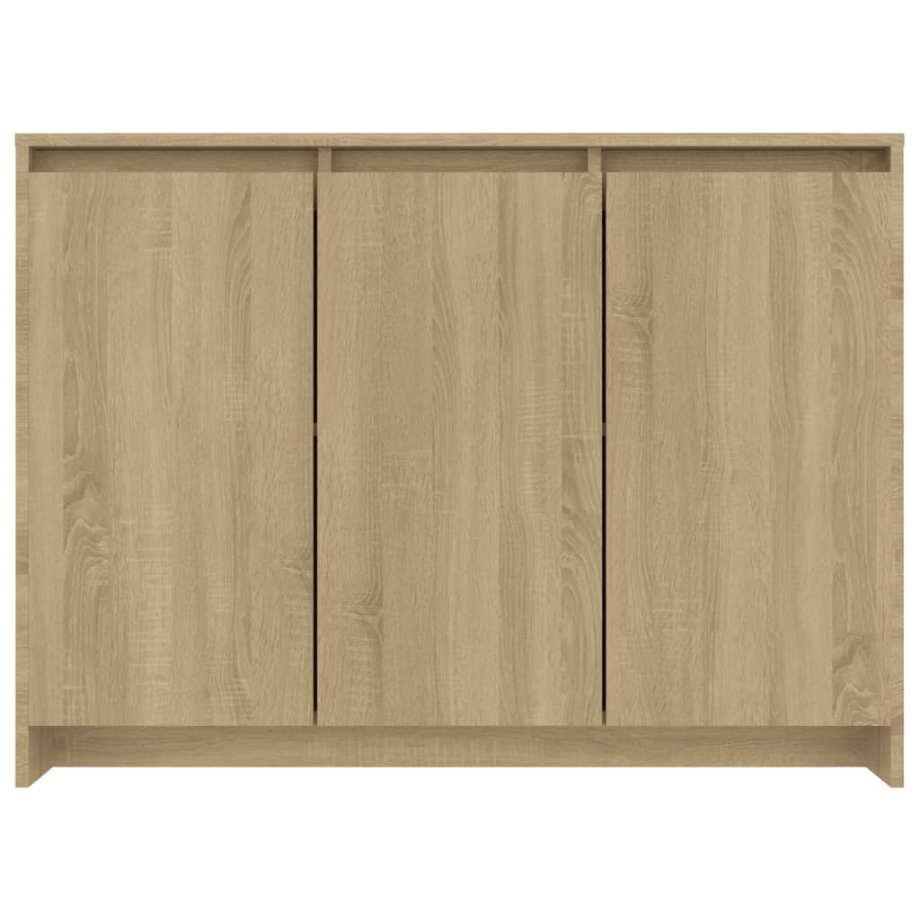 Credenza Rovere Sonoma 102x33x75 cm in Truciolato