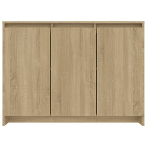 Credenza Rovere Sonoma 102x33x75 cm in Truciolato