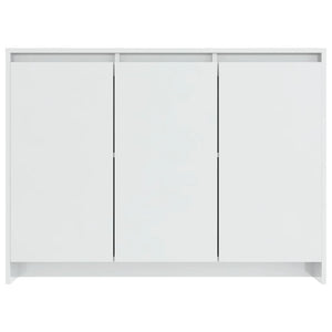 Credenza Bianca Lucida 102x33x75 cm in Truciolato cod mxl 14884