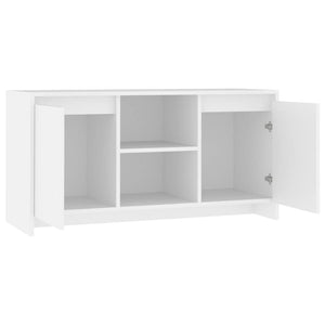 Mobile Porta TV Bianco 102x37,5x52,5 cm in Truciolato cod mxl 12189