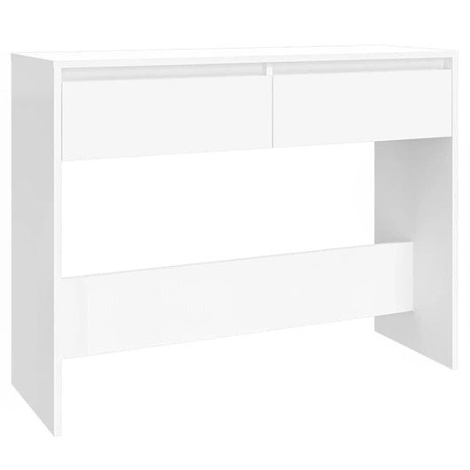 Tavolo Consolle Bianco 100x35x76,5 cm in Truciolato cod mxl 20855