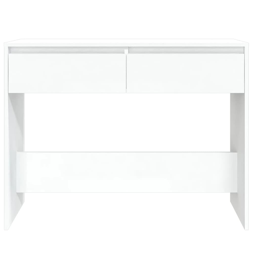 Tavolo Consolle Bianco 100x35x76,5 cm in Truciolato cod mxl 20855