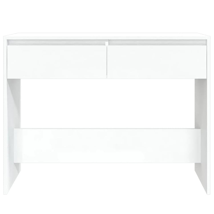 Tavolo Consolle Bianco 100x35x76,5 cm in Truciolato cod mxl 20855