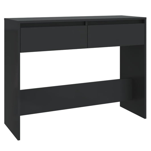 Tavolo Consolle Nero 100x35x76,5 cm in Truciolato cod mxl 63009