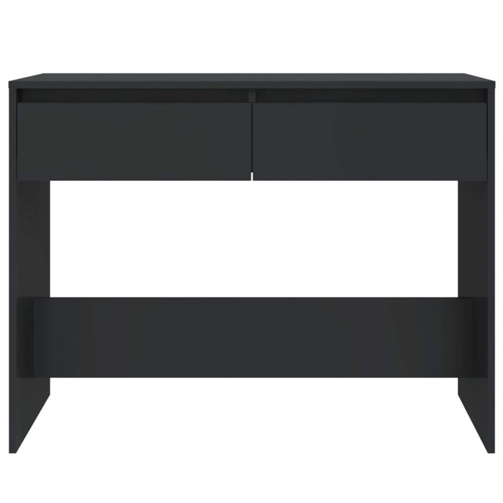 Tavolo Consolle Nero 100x35x76,5 cm in Truciolato cod mxl 63009