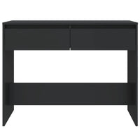 Tavolo Consolle Nero 100x35x76,5 cm in Truciolato cod mxl 63009