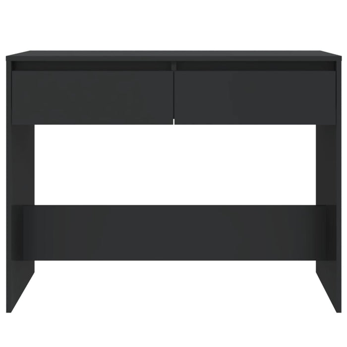 Tavolo Consolle Nero 100x35x76,5 cm in Truciolato cod mxl 63009