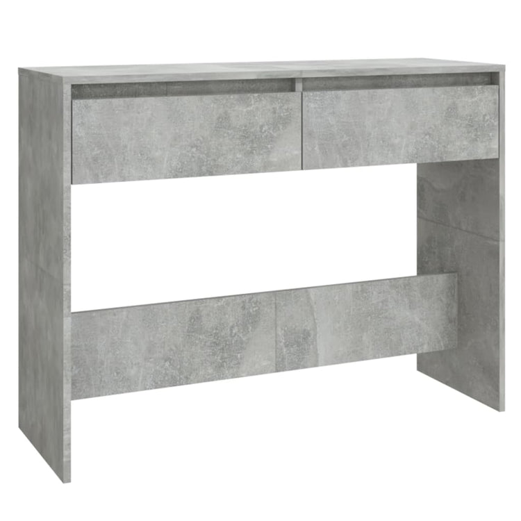 Tavolo Consolle Grigio Cemento 100x35x76,5 cm in Truciolato cod mxl 14015