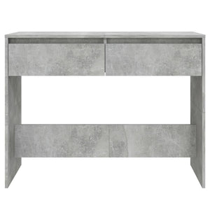 Tavolo Consolle Grigio Cemento 100x35x76,5 cm in Truciolato cod mxl 14015