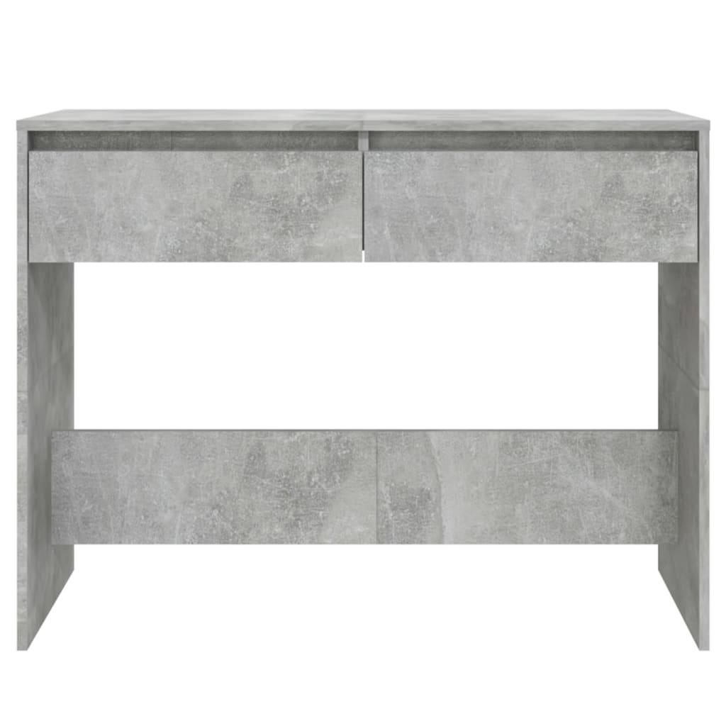 Tavolo Consolle Grigio Cemento 100x35x76,5 cm in Truciolato 809840