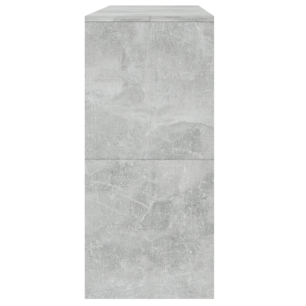 Tavolo Consolle Grigio Cemento 100x35x76,5 cm in Truciolato cod mxl 14015