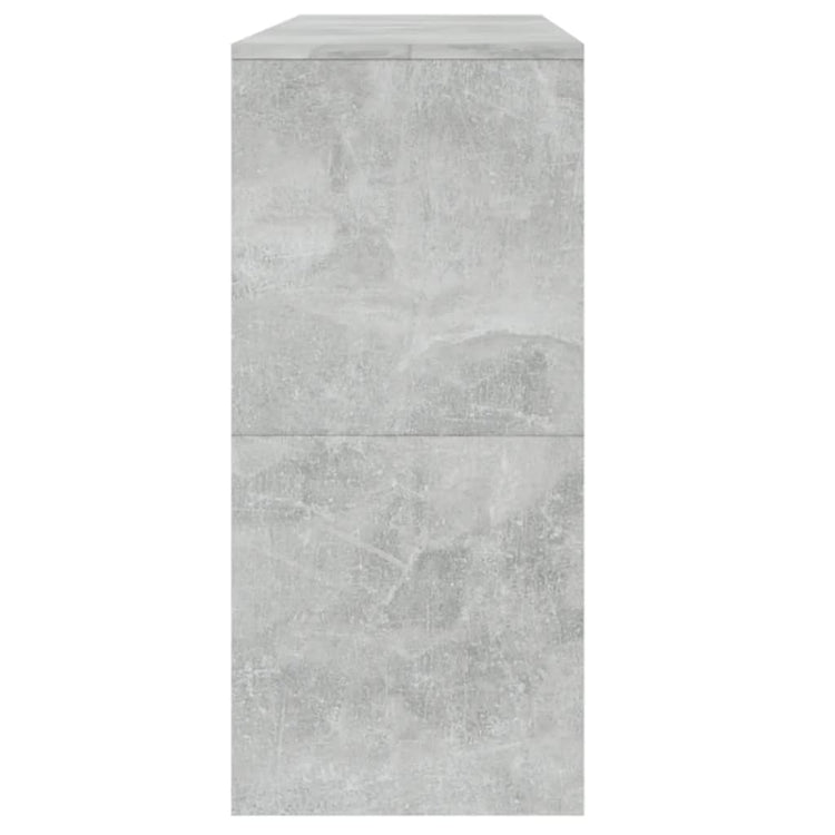 Tavolo Consolle Grigio Cemento 100x35x76,5 cm in Truciolato cod mxl 14015