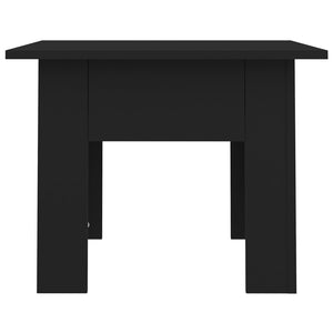 Tavolino da Salotto Nero 55x55x42 cm in Truciolato cod mxl 12289