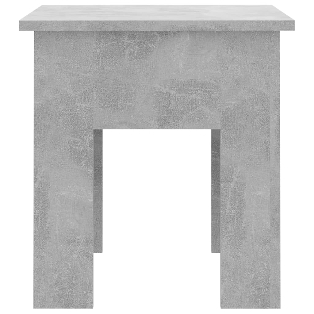 Tavolino da Salotto Grigio Cemento 40x40x42 cm in Truciolato 810248