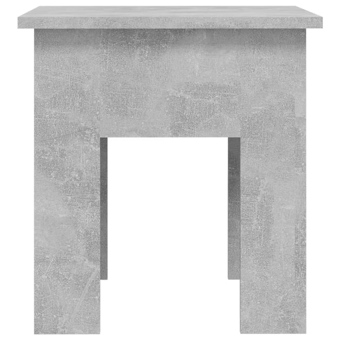 Tavolino da Salotto Grigio Cemento 40x40x42 cm in Truciolato 810248