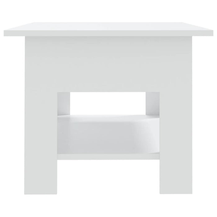 Tavolino da Salotto Bianco 102x55x42 cm in Truciolato cod mxl 9230