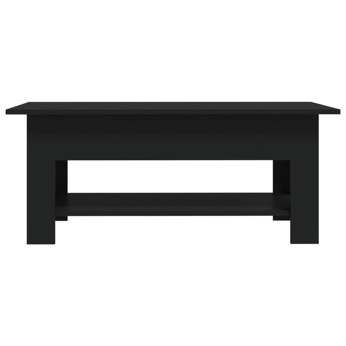 Tavolino da Salotto Nero 102x55x42 cm in Truciolato cod mxl 15448