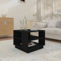 Tavolino da Salotto Nero 55x55x43 cm in Truciolato cod mxl 47884