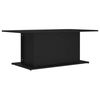 Tavolino da Salotto Nero 102x55,5x40 cm in Truciolato 810308