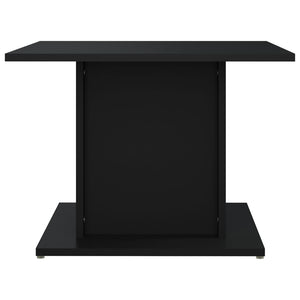 Tavolino da Salotto Nero 55,5x55,5x40 cm in Truciolato 810317